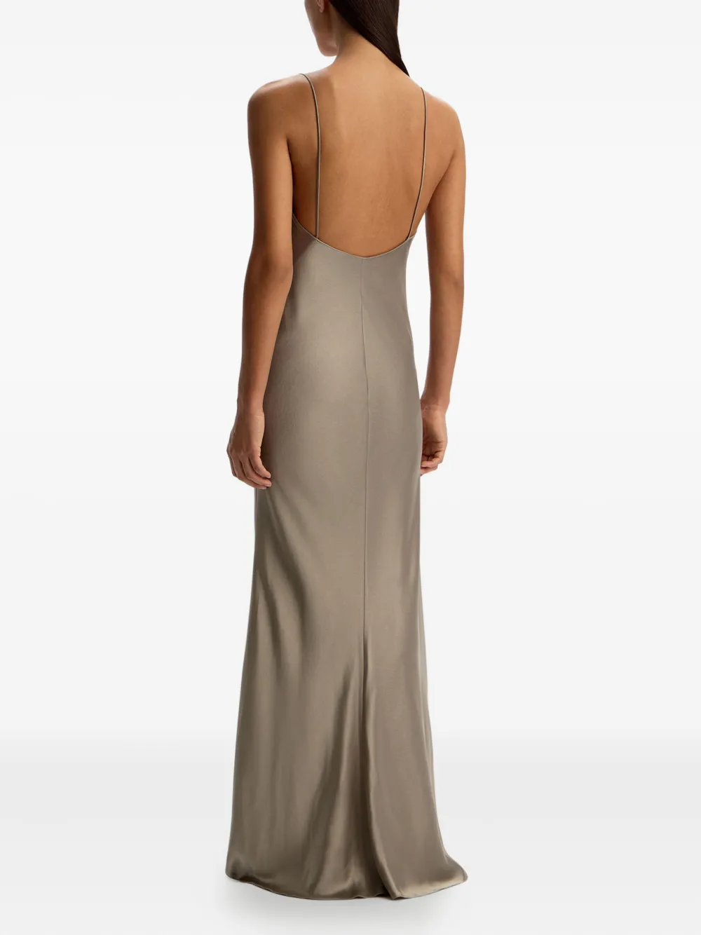 12 STOREEZ Maxi-jurk Bruin