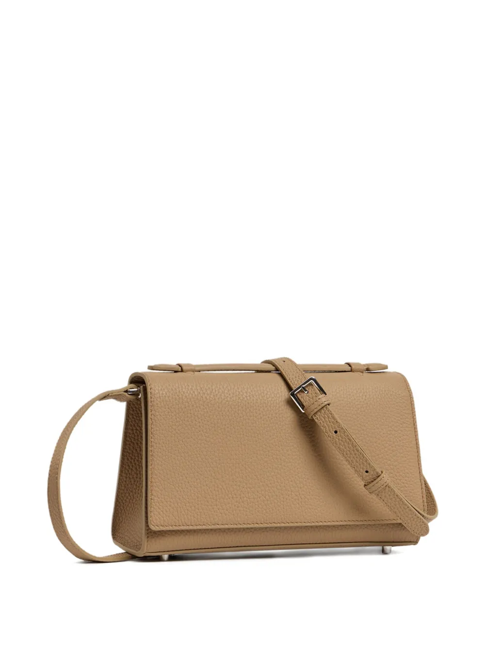 12 STOREEZ Leren shopper Beige