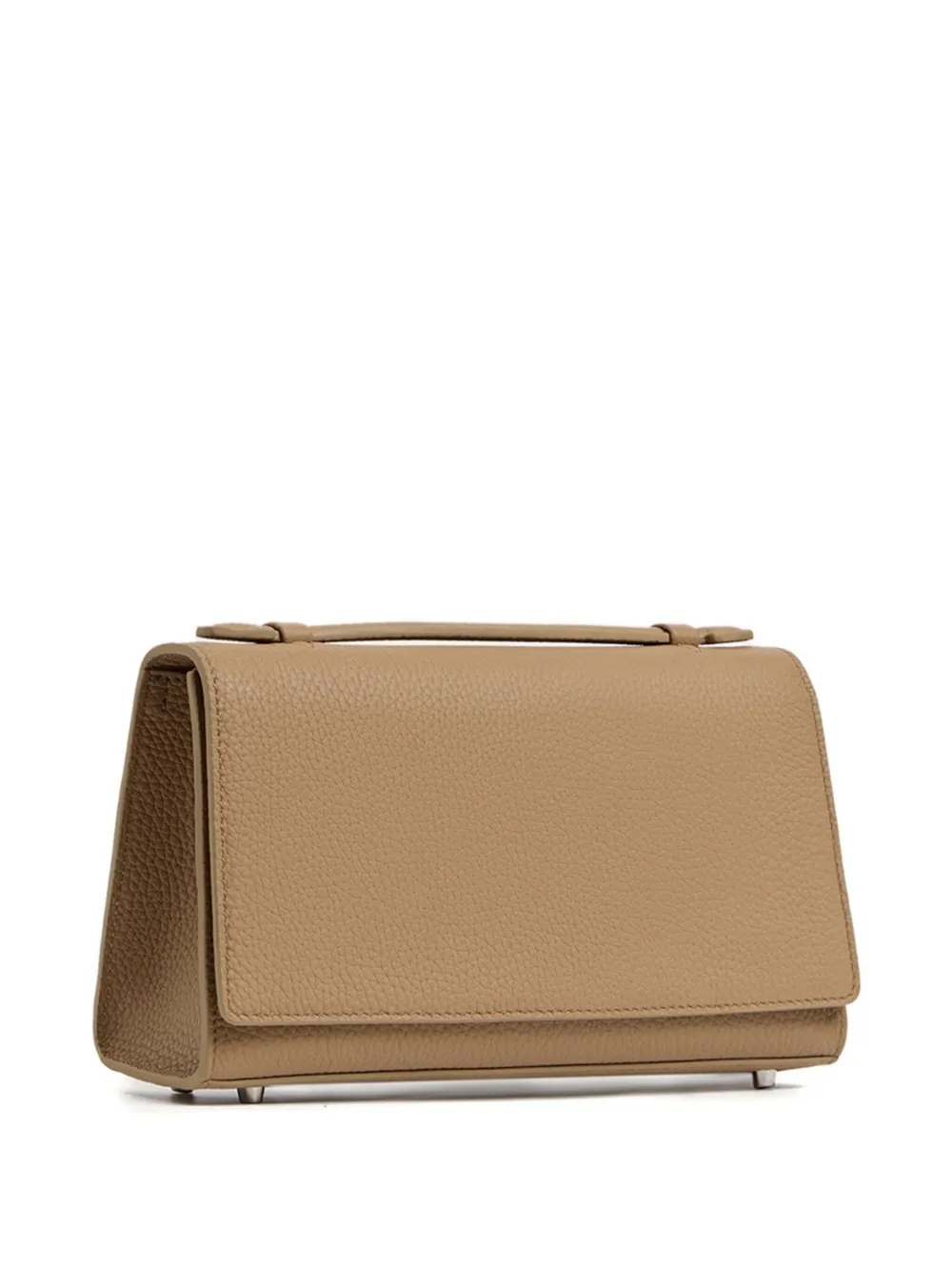 12 STOREEZ Leren shopper Beige