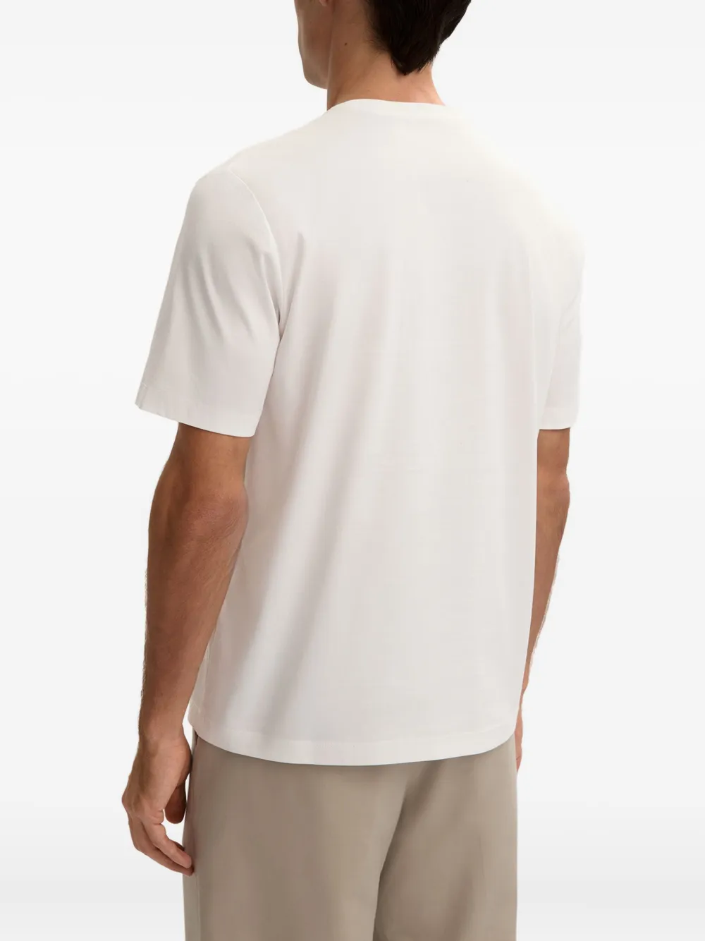 12 STOREEZ T-shirt met ronde hals Wit