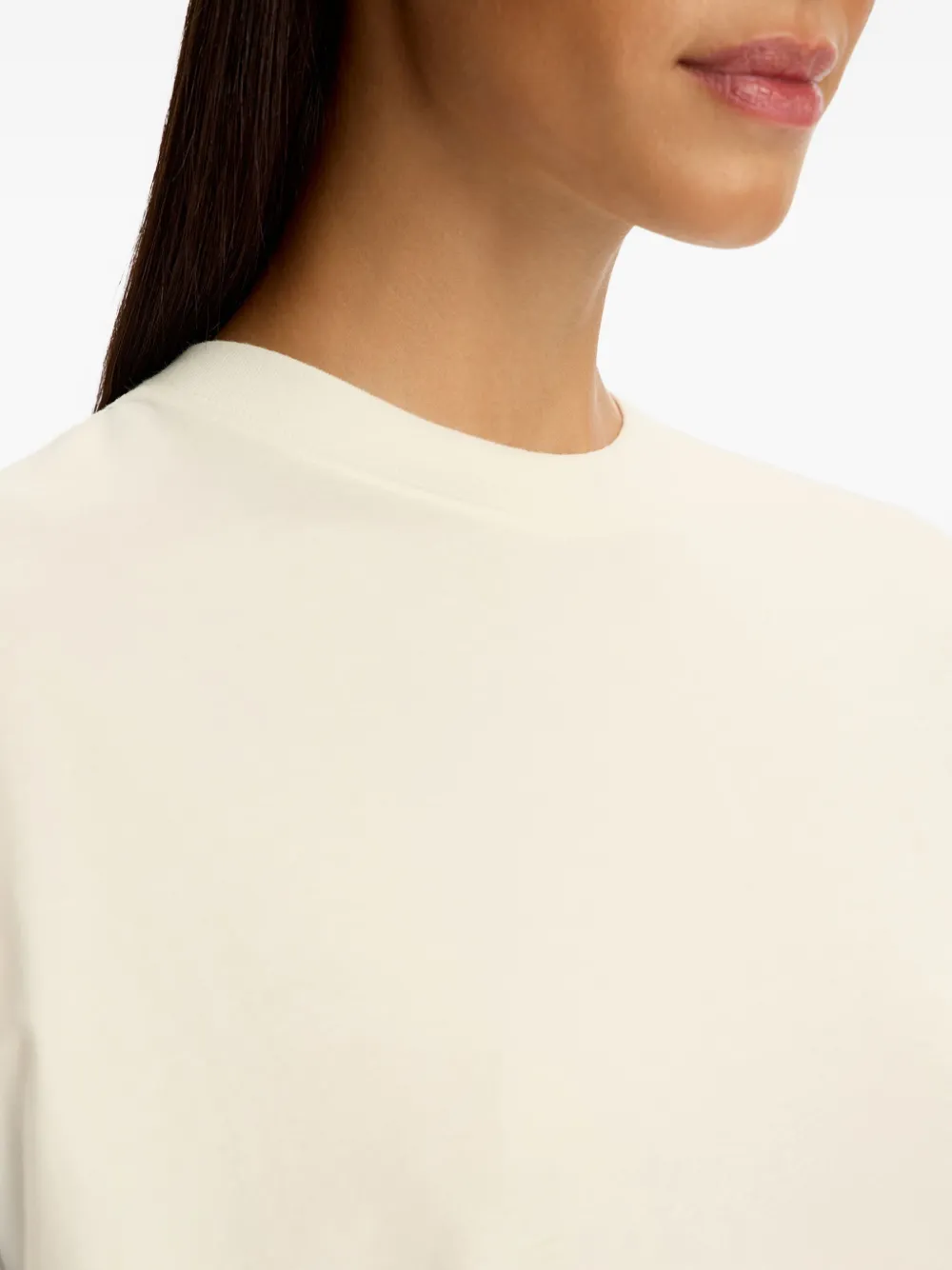 12 STOREEZ Katoenen T-shirt Wit