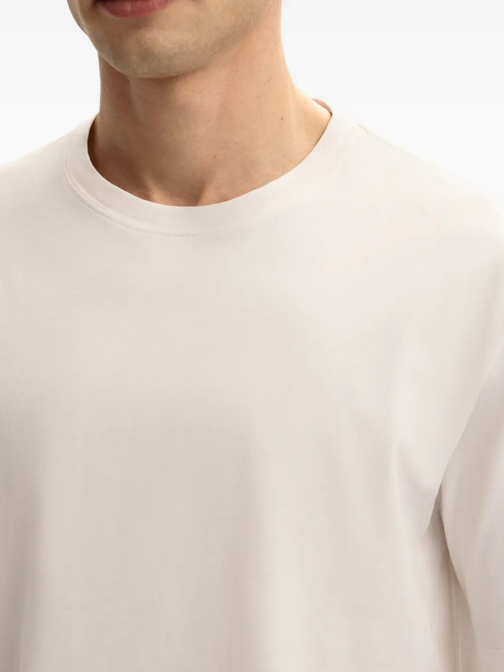 12 STOREEZ T-shirt met ronde hals Beige