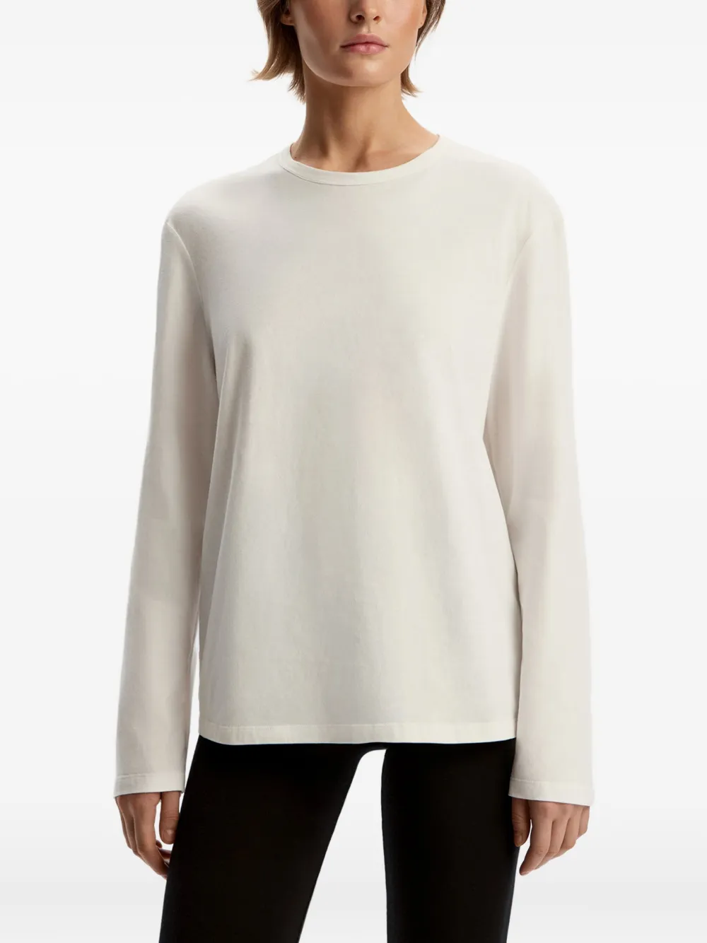 12 STOREEZ T-shirt met lange mouwen Wit