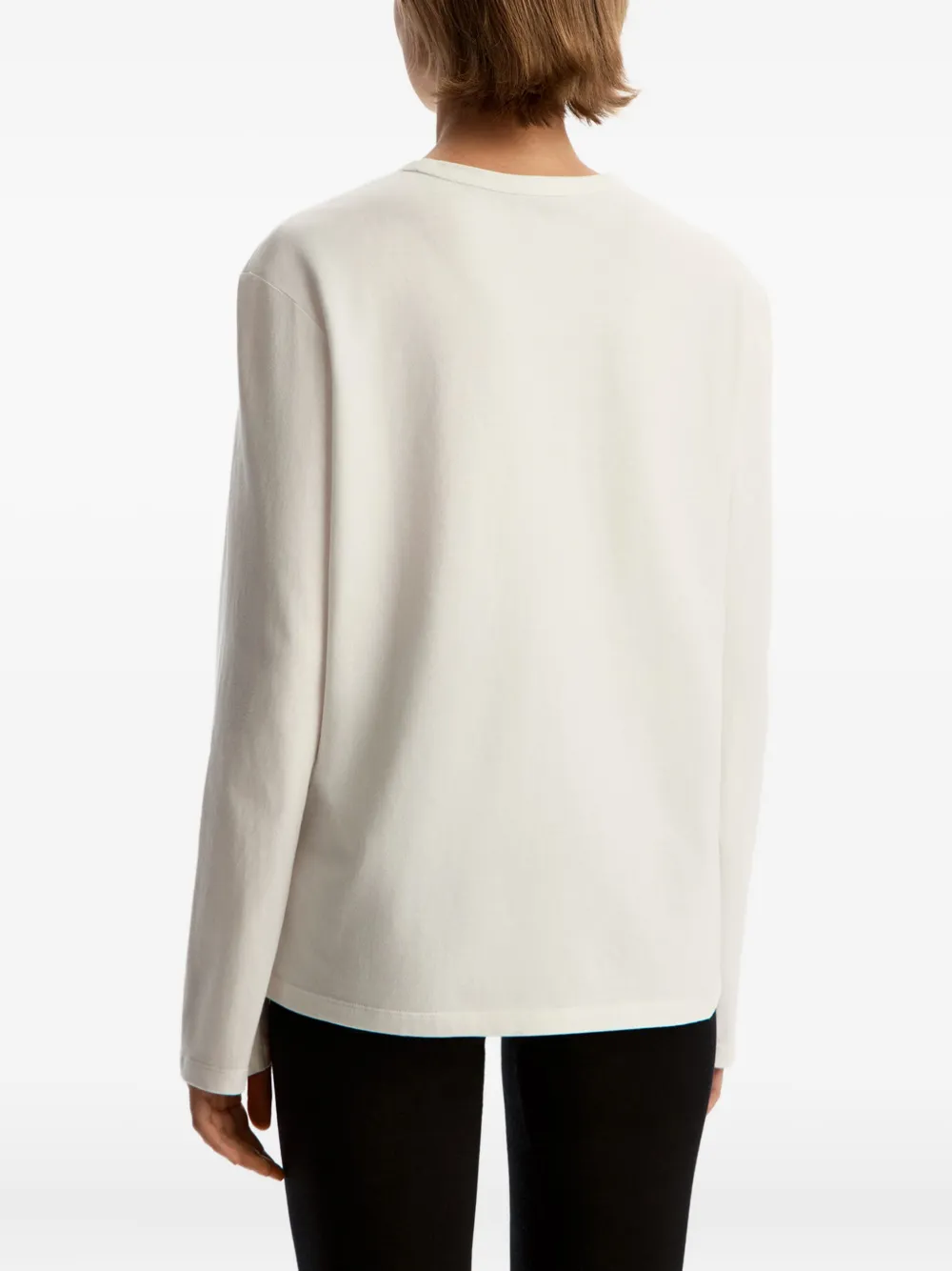 12 STOREEZ T-shirt met lange mouwen Wit