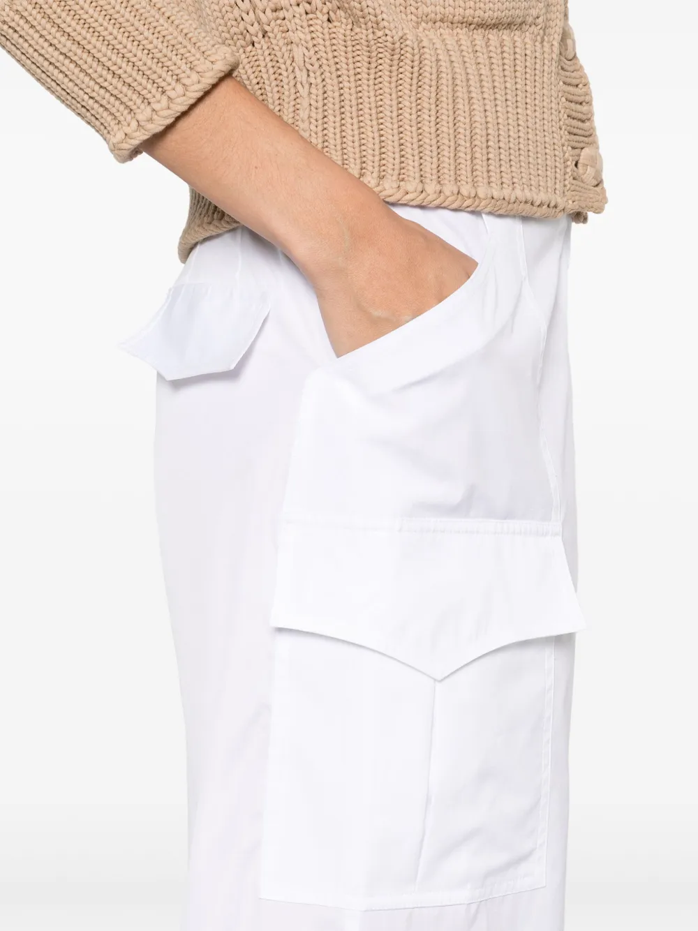 Ermanno Scervino Katoenen broek Wit
