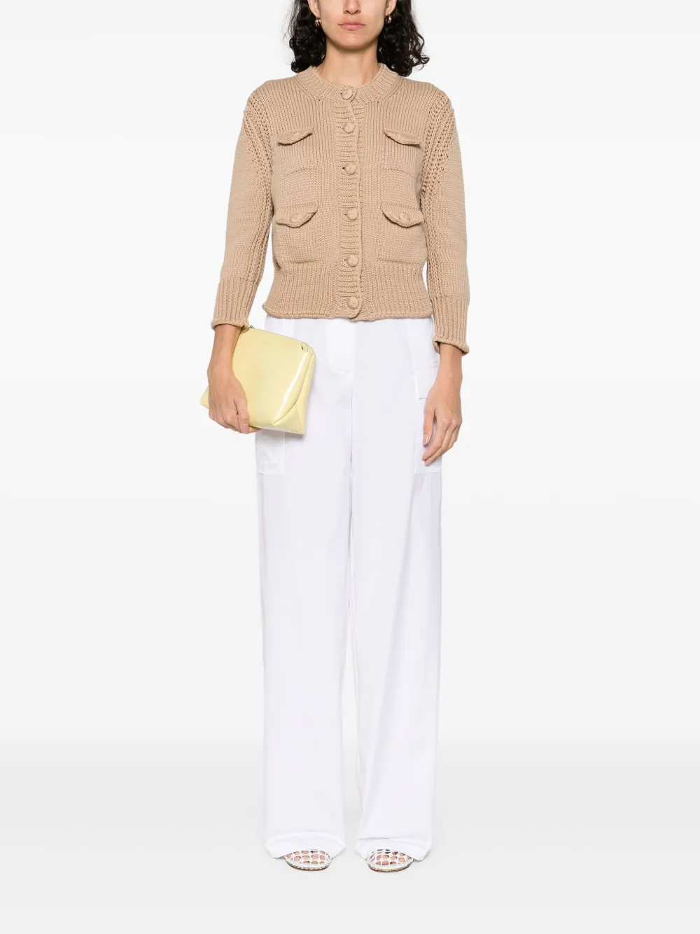 Ermanno Scervino Katoenen broek - Wit