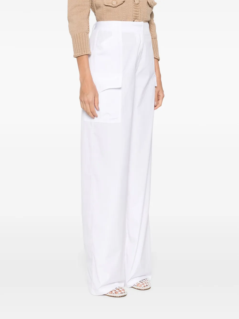Ermanno Scervino Katoenen broek Wit