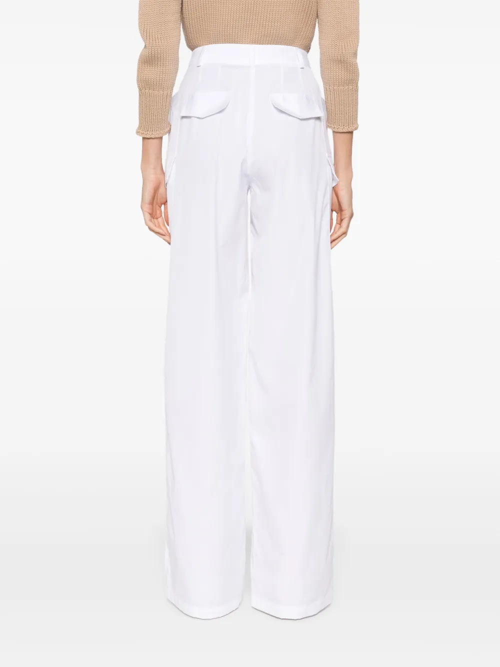 Ermanno Scervino Katoenen broek Wit