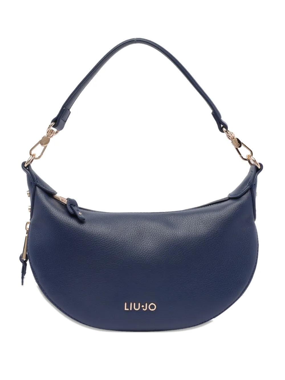 LIU JO small logo-lettering shoulder bag - ブルー LIU JO small logo-lettering shoulder bag - ブルー