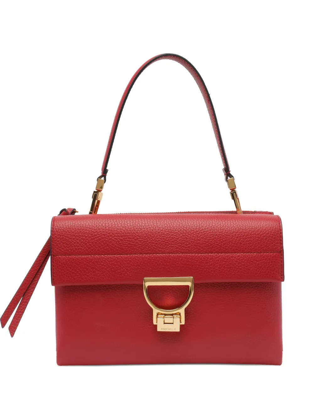 Shop Coccinelle Arlettis Shoulder Bag In Rot