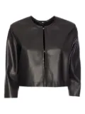 LIU JO coated jacket - Black
