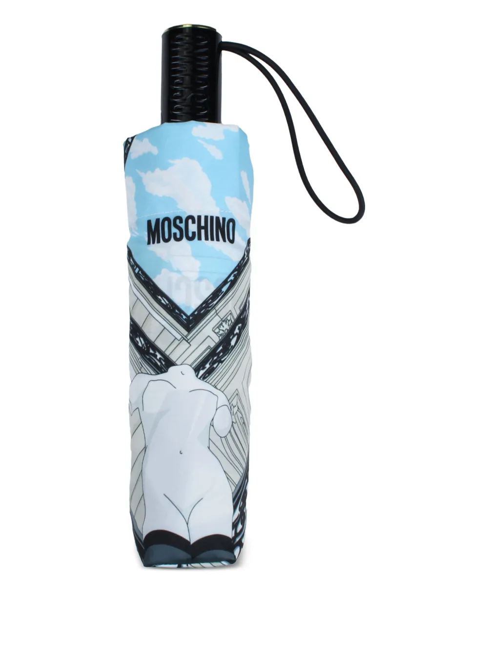 Moschino Paraplu met print Wit