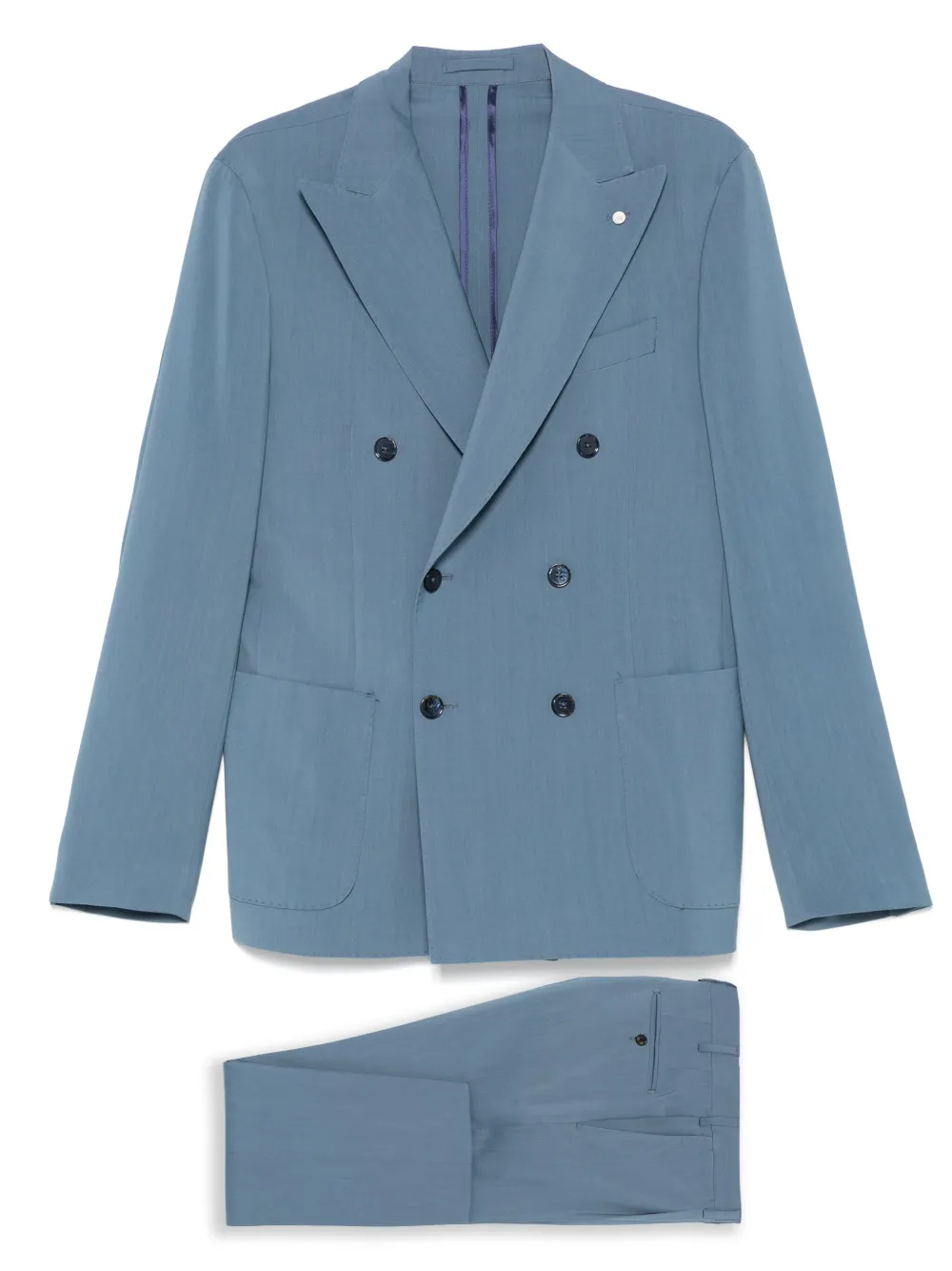 LUIGI BIANCHI MANTOVA traje con botones | azul | Image 1