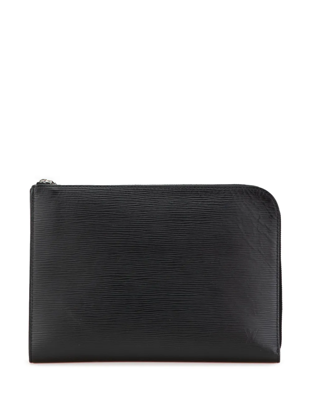 Louis Vuitton Pre-Owned 2020 エピ ポシェット ジュール GM クラッチバッグ - ブラック Louis Vuitton Pre-Owned 2020 エピ ポシェット ジュール GM クラッチバッグ - ブラック