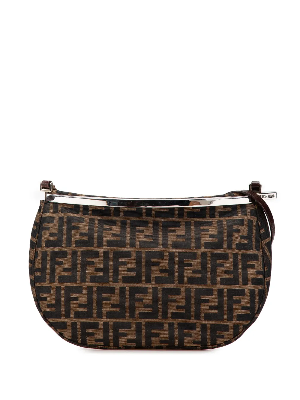 Fendi Pre-Owned 2000-2010 Zucca Canvas shoulder bag | Brown | Image 1