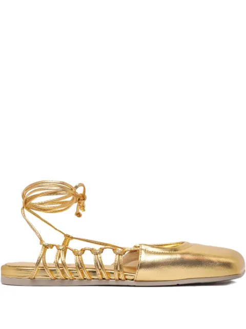 Vic Matie flats de piel