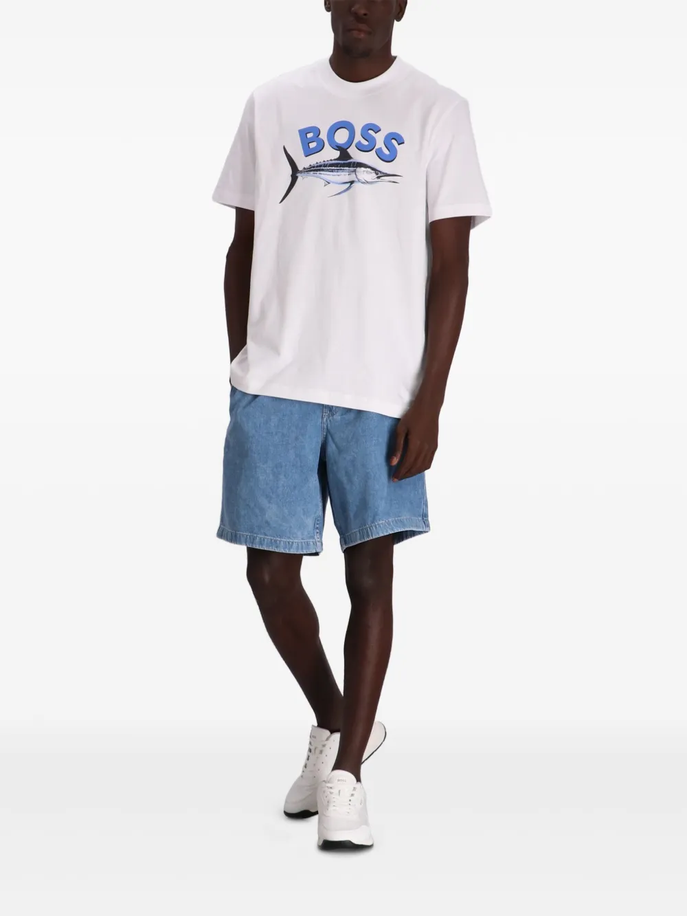 BOSS playera con estampado gráfico | Playeras | Image 2