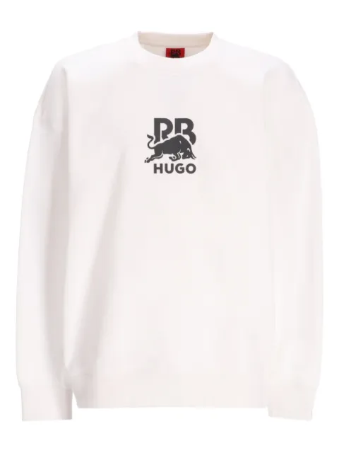 HUGO sudadera con logo estampado de HUGO x Red Bull