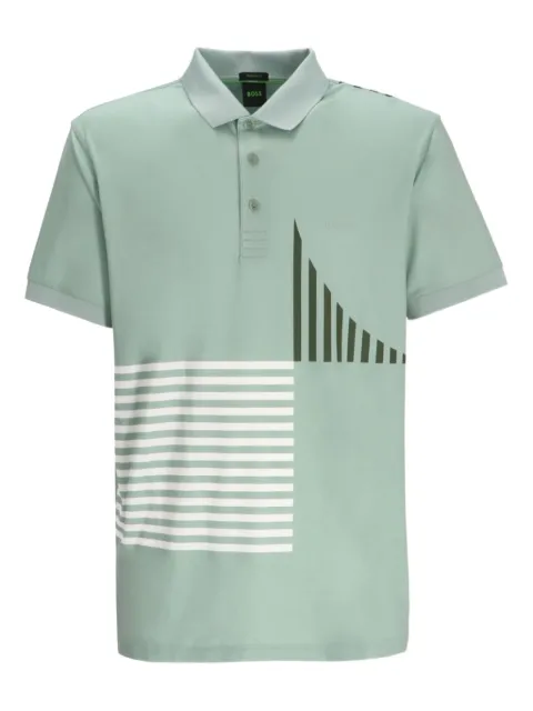 BOSS Paddy graphic-print polo shirt