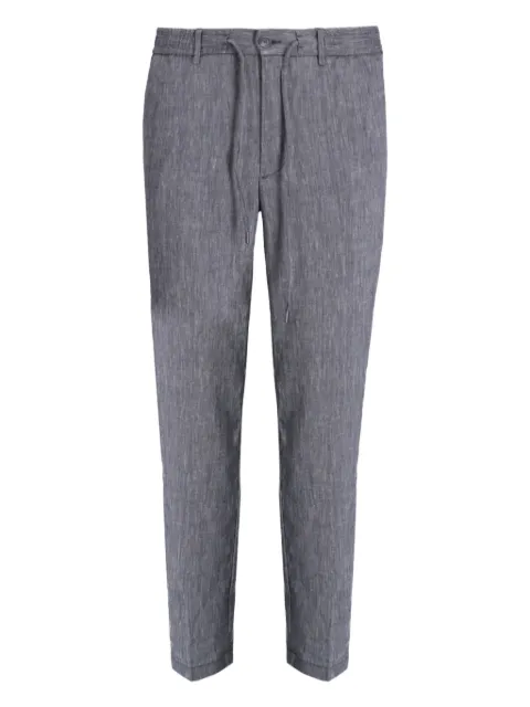 BOSS pantalones con cordones en la pretina