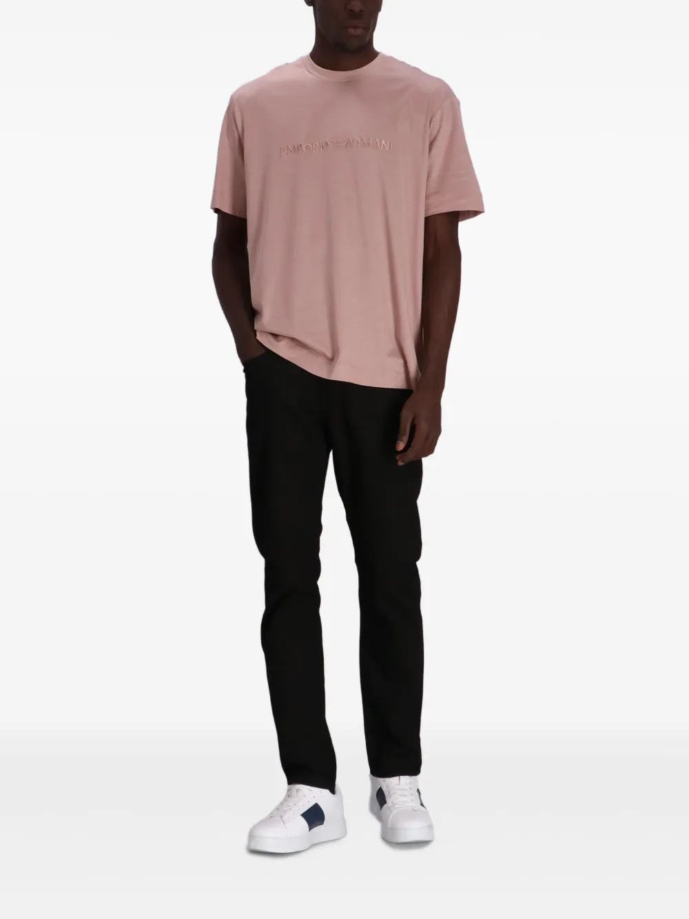 Emporio Armani cotton-blend T-shirt | T-Shirts | Image 2