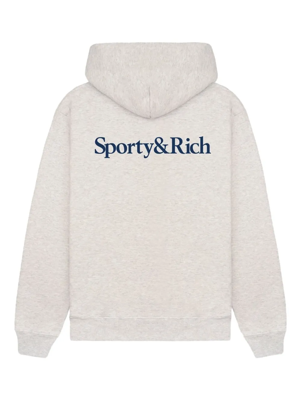 Sporty & Rich x LA Dodgers hoodie met logoprint Grijs