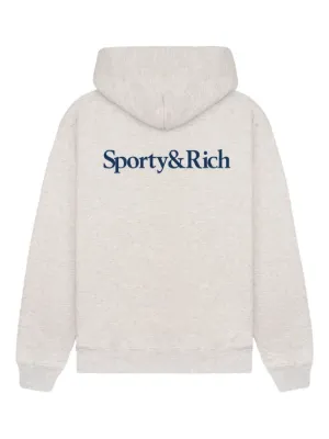 【h】SPORTY & RICH フーディー SPORTY&RICH パーカー 「SPORTY ＆ RICH」クロップドフーディ-Soft