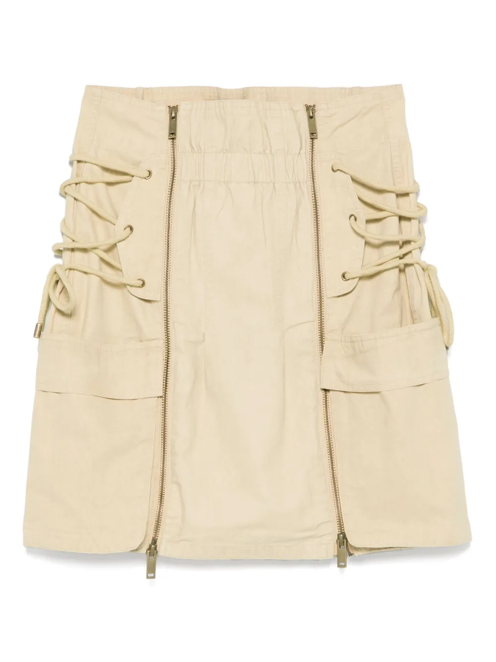 ISABEL MARANT Iteli ミニスカート - ニュートラル ISABEL MARANT Iteli ミニスカート - ニュートラル