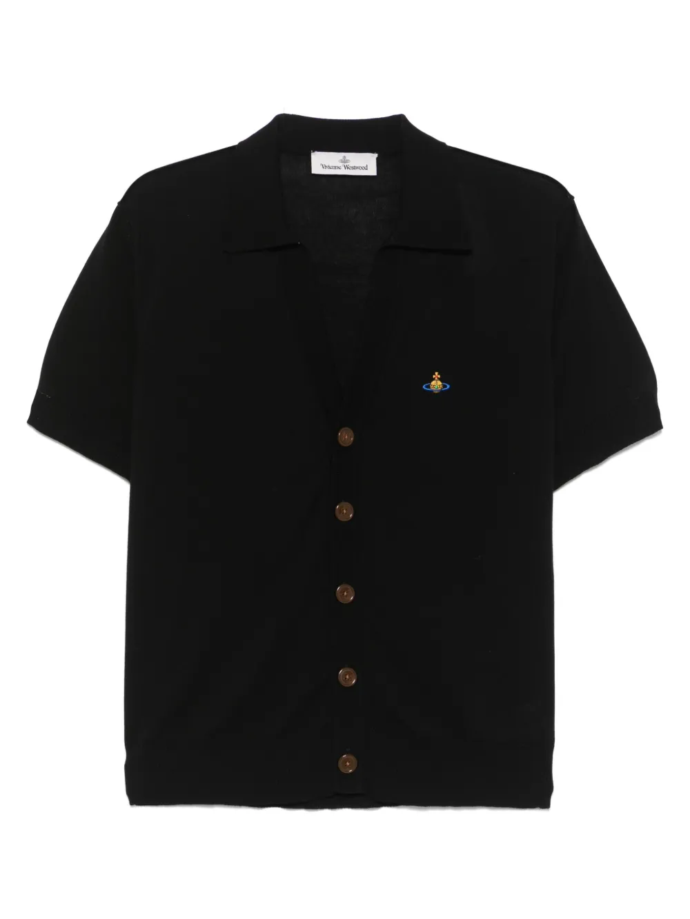 Vivienne Westwood Gebreid overhemd Zwart
