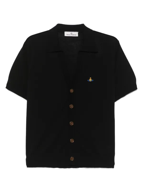 Vivienne Westwood 半袖 ニット ブラック Mサイズ Vivienne Westwood ニット シャツ | ブラック | FARFETCH JP