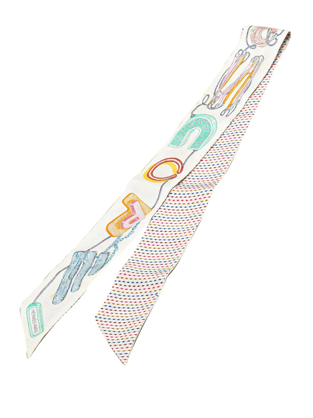 Hermès Pre-Owned 2020-2020 シュヴァロスコープ ネオン ツイリー シルクスカーフ - マルチカラー Hermès Pre-Owned 2020-2020 シュヴァロスコープ ネオン ツイリー シルクスカーフ - マルチカラー