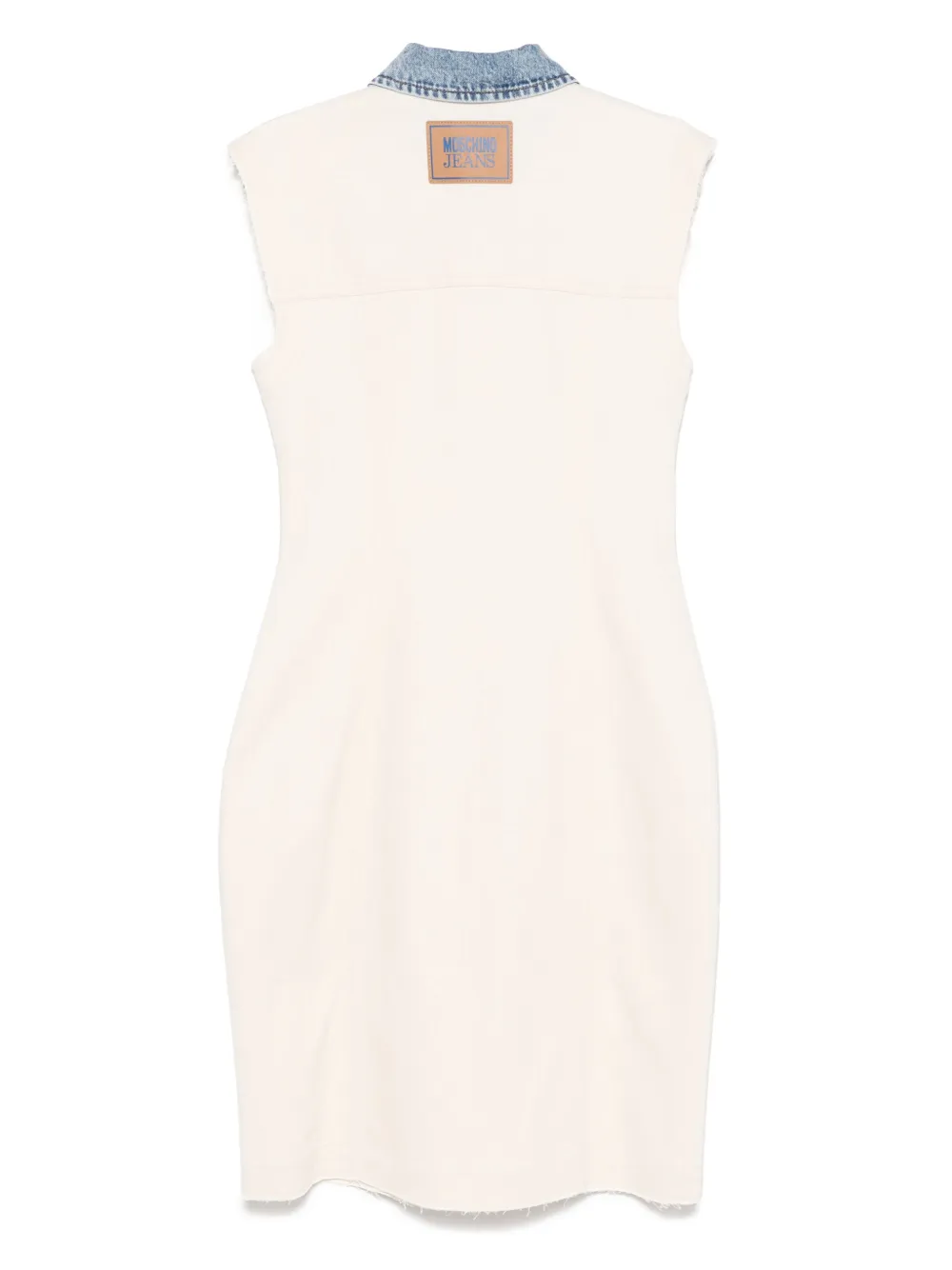 MOSCHINO JEANS Jurk van katoenblend - Wit