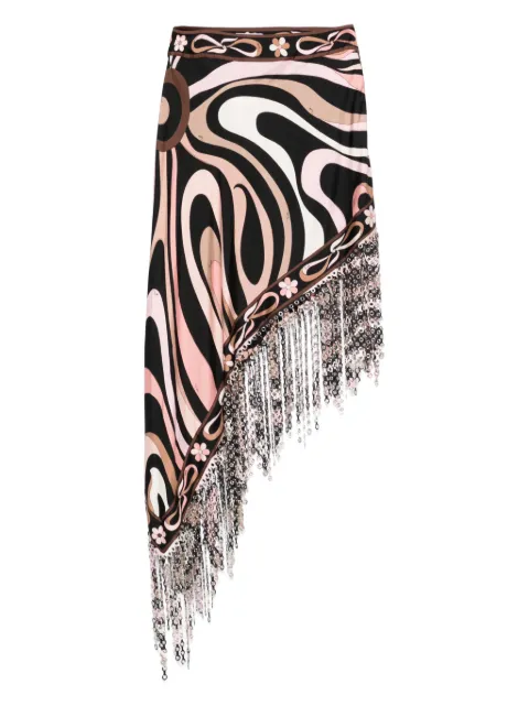 PUCCI falda bordada con lentejuelas