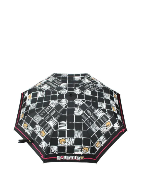 Moschino graphic-print umbrella