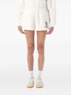 Sporty & Rich ストライプ ショートパンツ | ブルー | FARFETCH JP