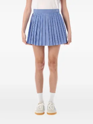 [adidas × Sporty&Rich] ミニスカート adidas SPORTY & RICH SKIRT コアホワイト/ナイトネイビー