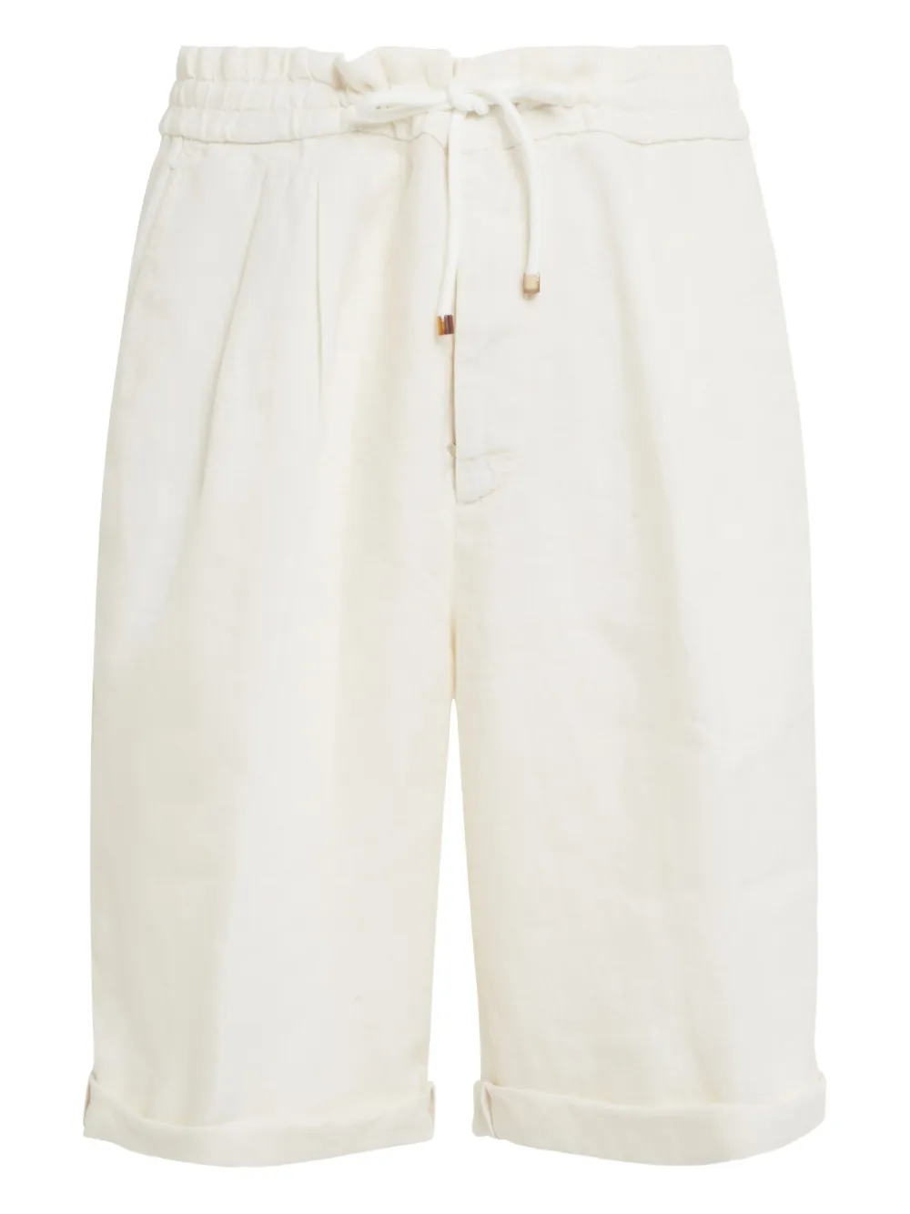 Brunello Cucinelli bermudas con pretina elástica | blanco | Image 1