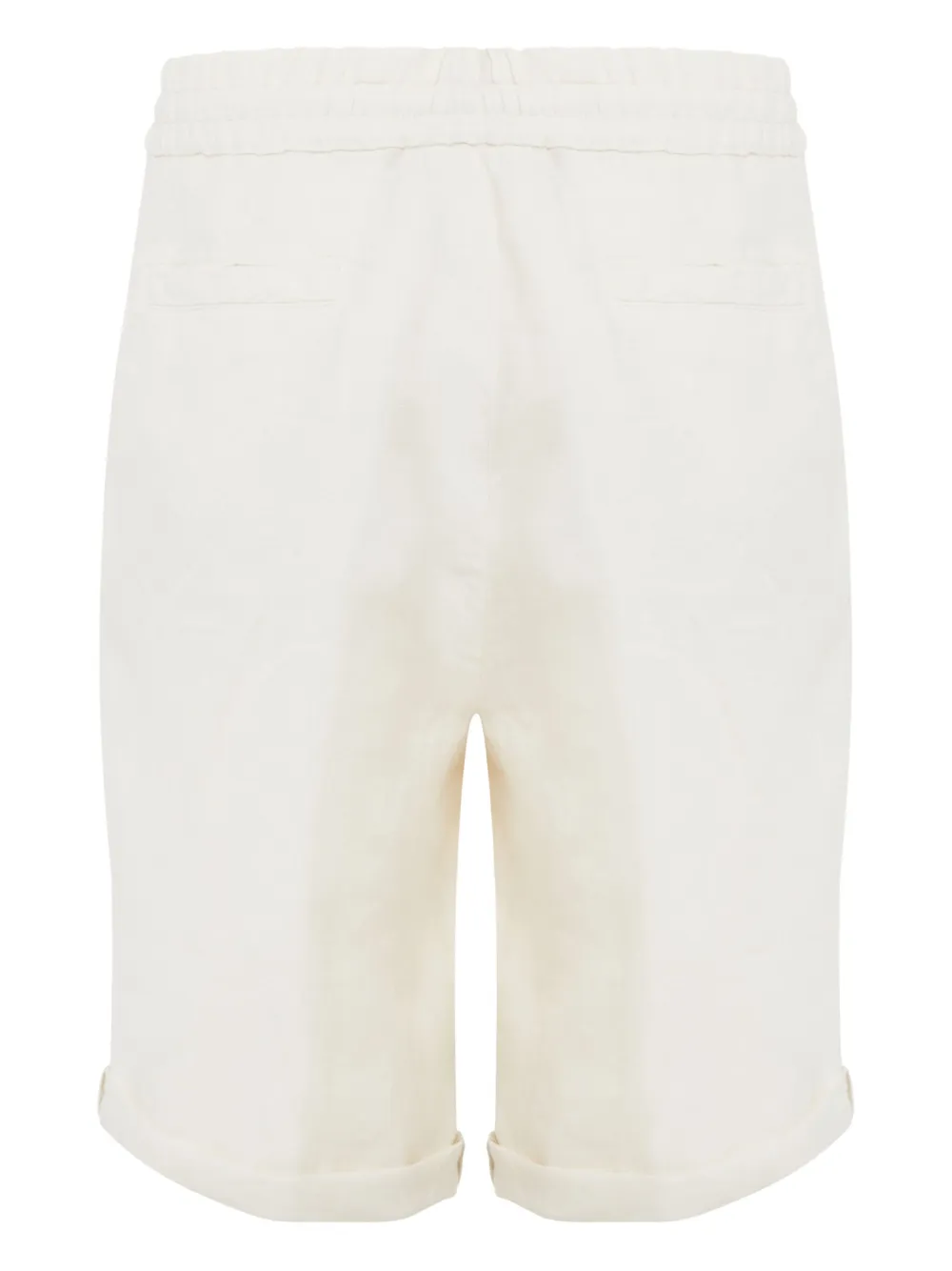 Brunello Cucinelli Linnen bermuda shorts Wit
