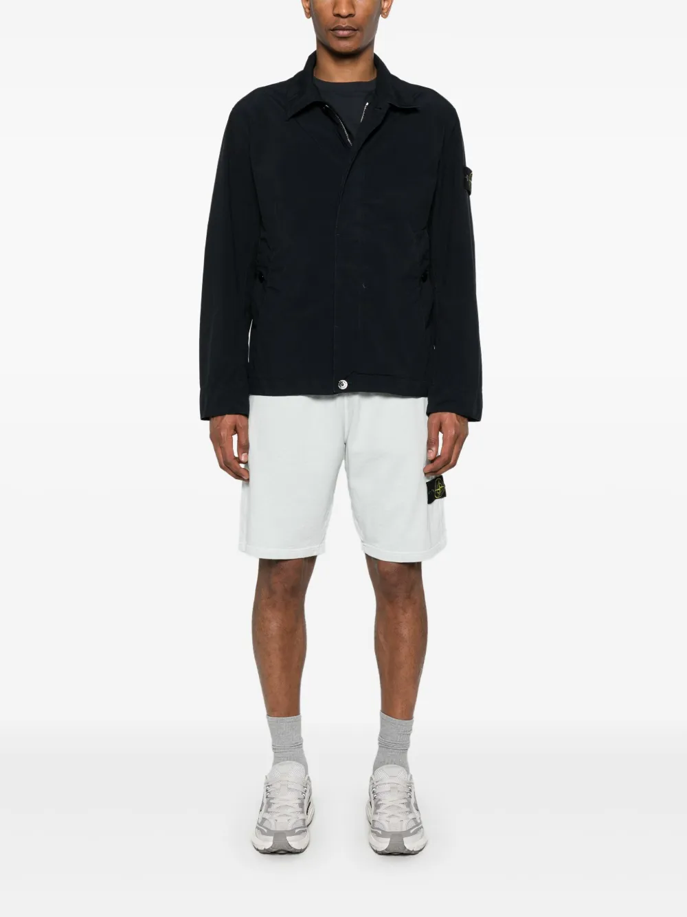 Stone Island cotton track shorts | Track & Running Shorts | Image 2