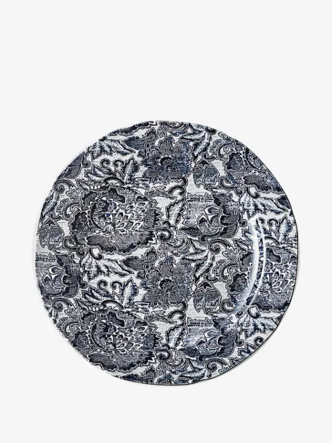 Ralph Lauren Home x Burleigh patterned plate
