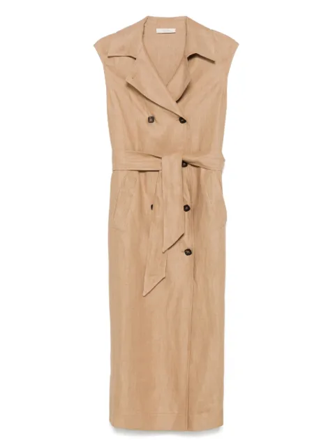 Glanshirt Ginnie midi dress
