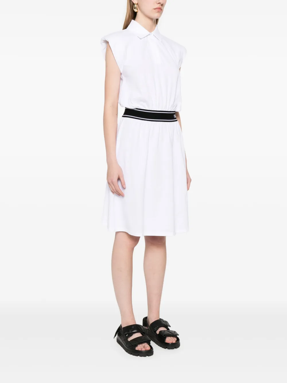 Shop Karl Lagerfeld Polo Mini Dress