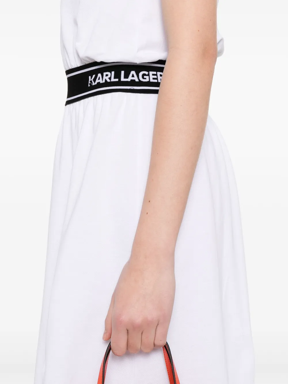 Shop Karl Lagerfeld Polo Mini Dress