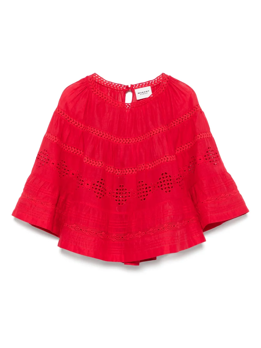 MARANT ÉTOILE Dilama ブラウス - レッド MARANT ÉTOILE Dilama ブラウス - レッド