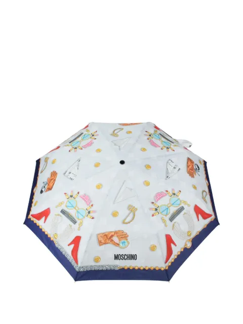 Moschino fashion-print umbrella