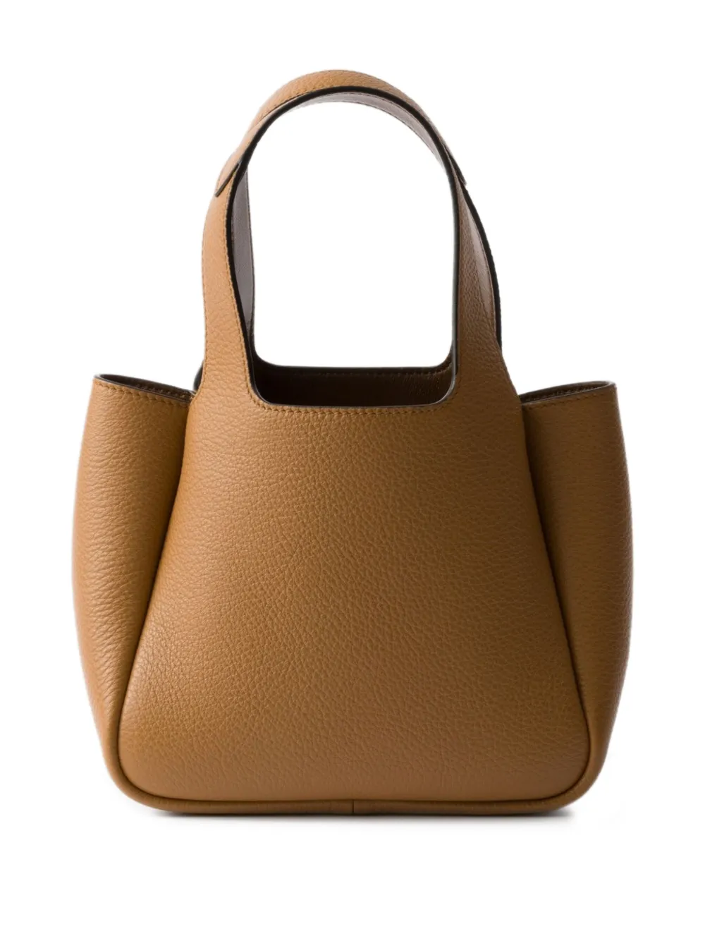 Prada Leren mini tas Bruin