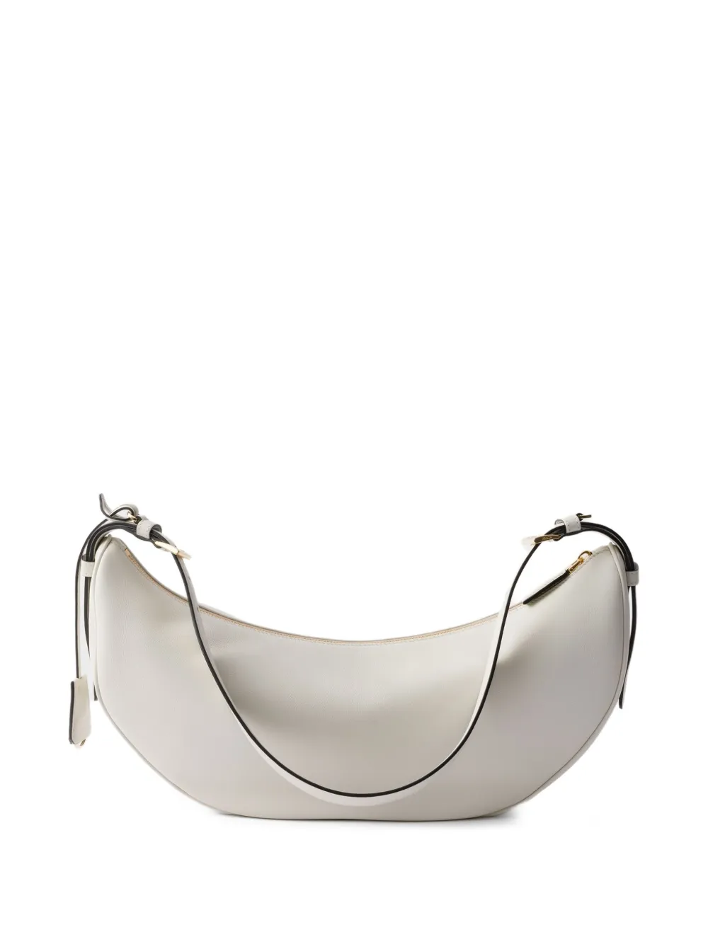 Prada large leather shoulder bag - Wit
