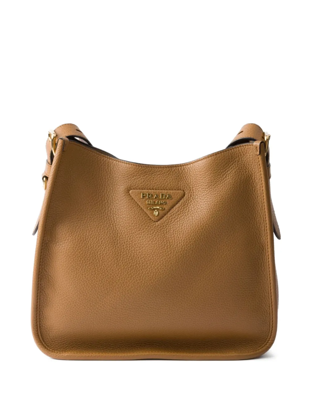 Prada medium leather shoulder bag | Brown | Image 1
