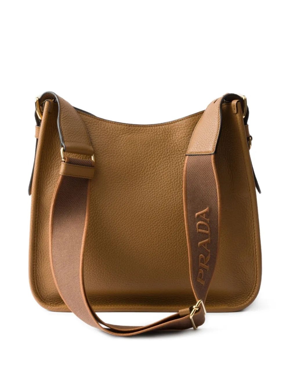 Prada medium leather shoulder bag - Bruin