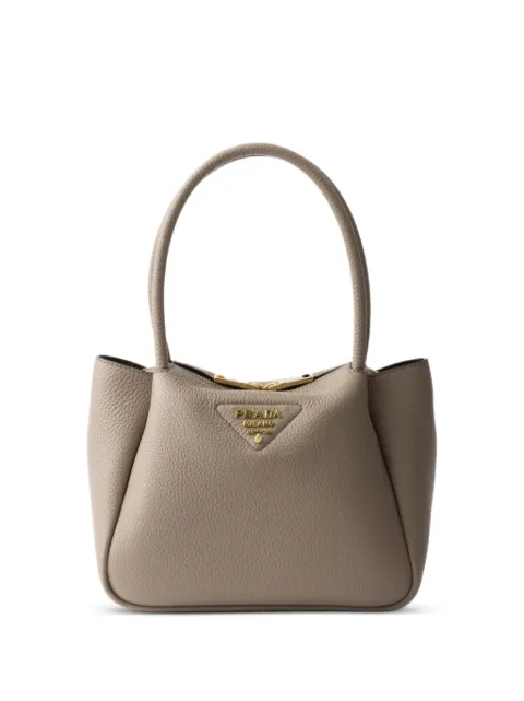Prada small leather tote bag